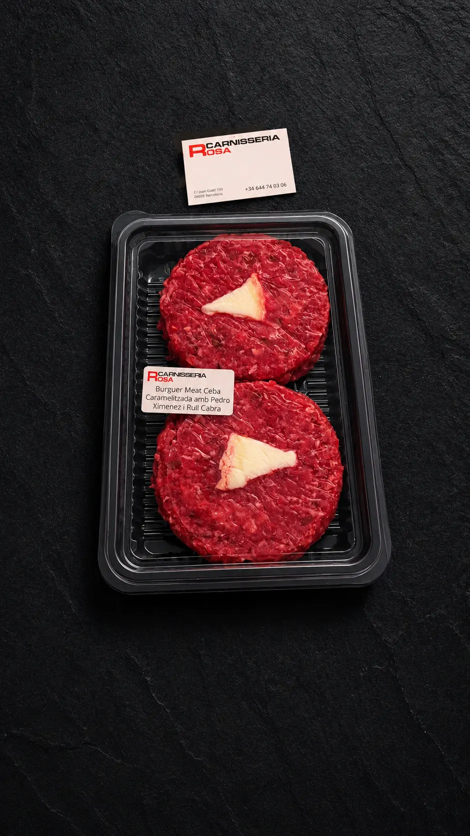 Hamburguesa de ceba